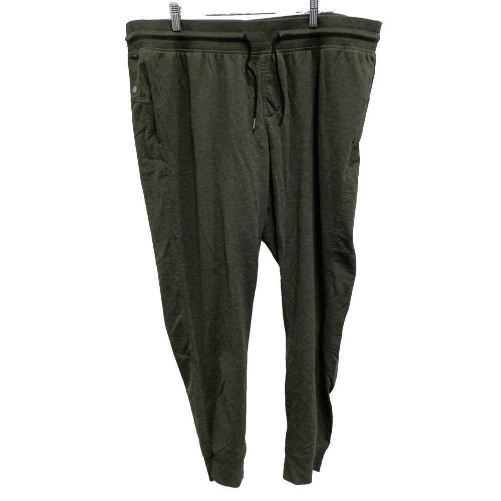 Z by Zella Womens Jogger Pants Size‎ 2X Olive Green Activewear Sweatpants
